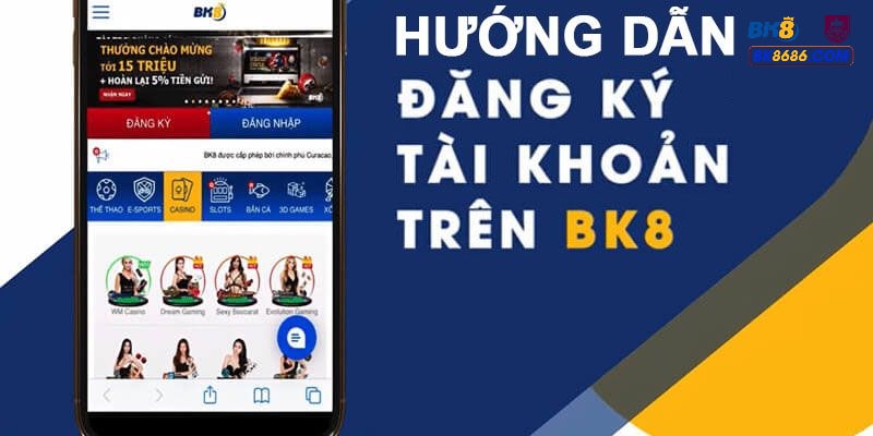 Hướng dẫn cách tham gia cược bóng đá online tại BK8